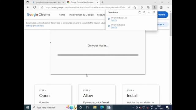 How To Download & Install Google Chrome Browser On Windows - 7/8/8.1/10/11 (2022) смотреть онлайн