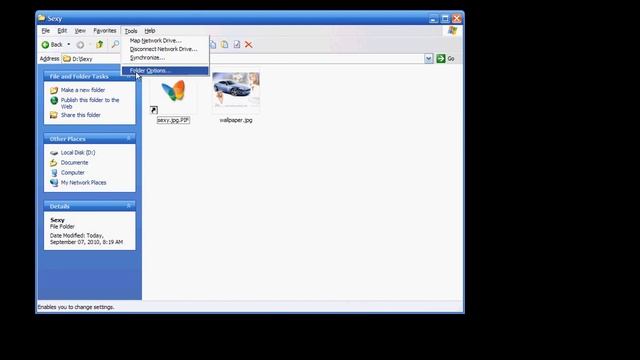 Show hidden files and folders in Windows XP смотреть онлайн