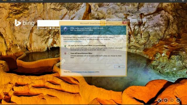 Turn Off / On Internet Explorer SmartScreen Filter смотреть онлайн