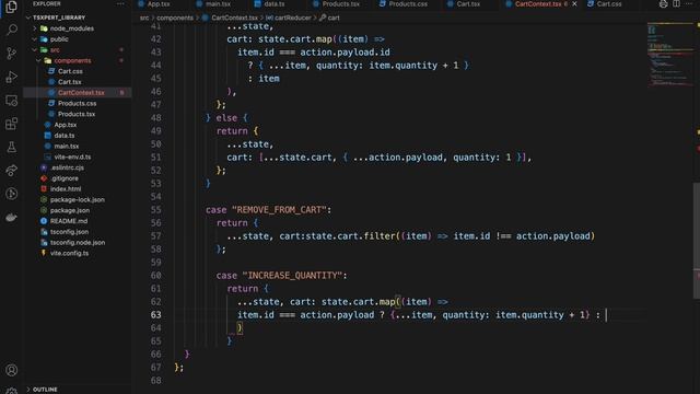 Building a Dynamic Cart System with Context API In React | Add & Remove From Cart | React Typescrip смотреть онлайн