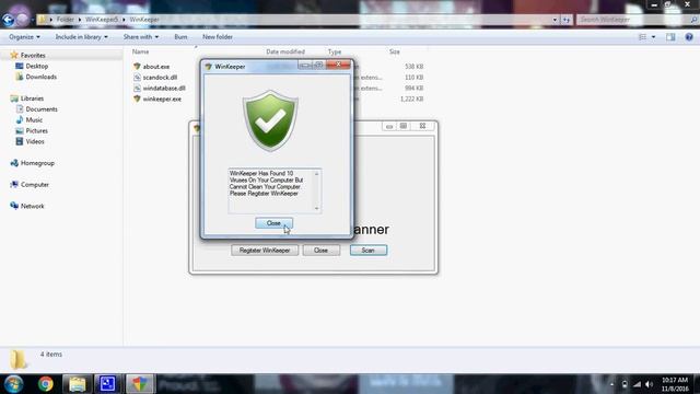 Running A Fake Antivirus Made In Visual Basic 2010 смотреть онлайн