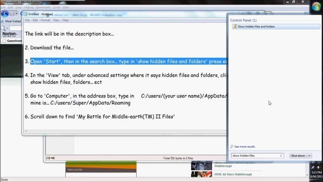 How to make LOTR BFME 2 work with Windows 7 смотреть онлайн