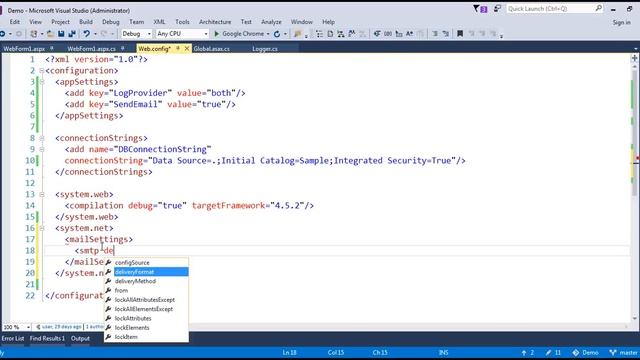 Sending emails using SMTP server settings from web config in arabic смотреть онлайн
