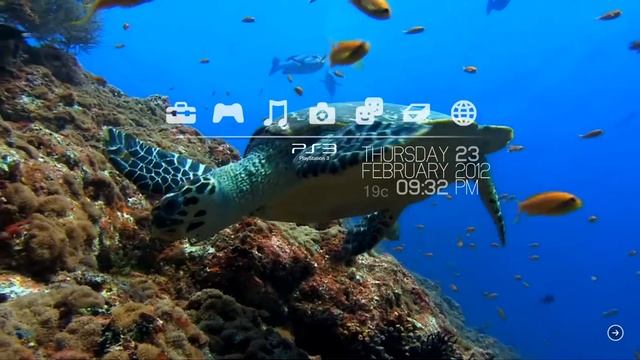 | Rainmeter | PSP™ | PS3™ | Skin | Dreamscene | HD | Deep Sea | смотреть онлайн
