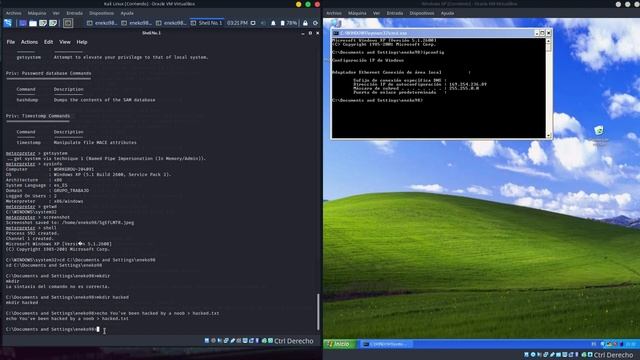 EternalBlue Attack using Metasploit on a Windows XP VM смотреть онлайн