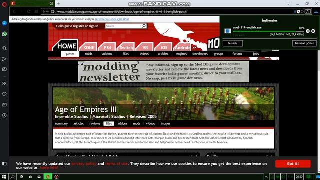 Age Of Empires 3 ingilizce yama yapımı смотреть онлайн