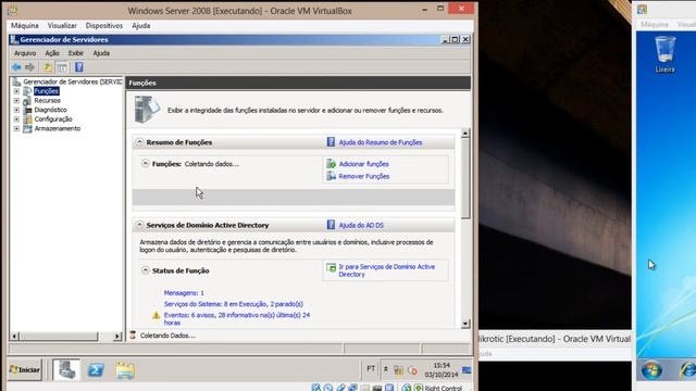 Adicionando Windows Server 2008 a rede Mikrotik 5.20 смотреть онлайн