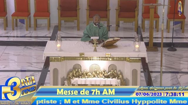 9ème semaine du Temps Ordinaire de l'année A - Messe de 7h | Mercredi 07 juin 2023 смотреть онлайн