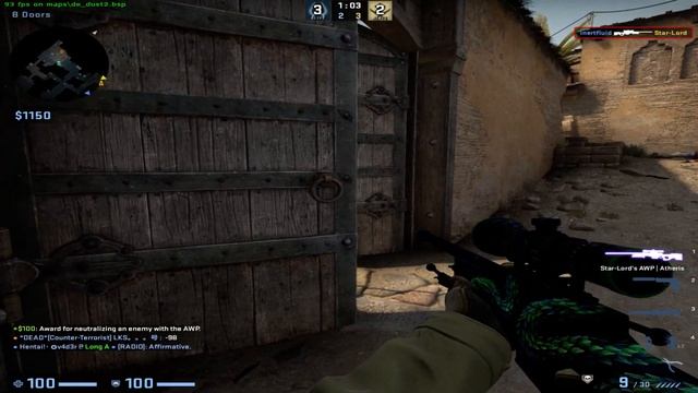 CS:GO AWP 2k (Quickscope) | Dust II смотреть онлайн
