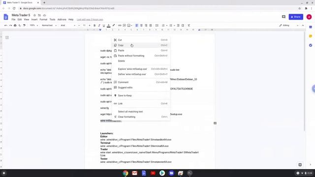 How to install MetaTrader 5 on a Chromebook смотреть онлайн