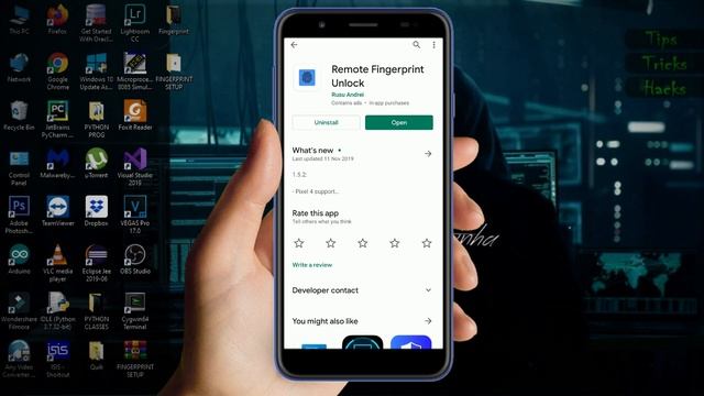 Unlock your pc from your smartphone fingerprint | Windows 7/8/10 смотреть онлайн