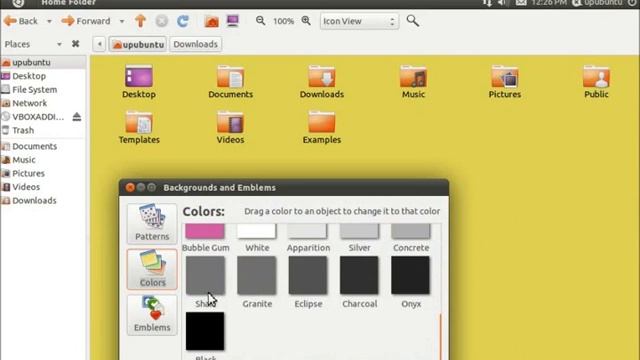 Customize Nautilus Window Backgrounds and Emblems - Ubuntu 11.04 смотреть онлайн