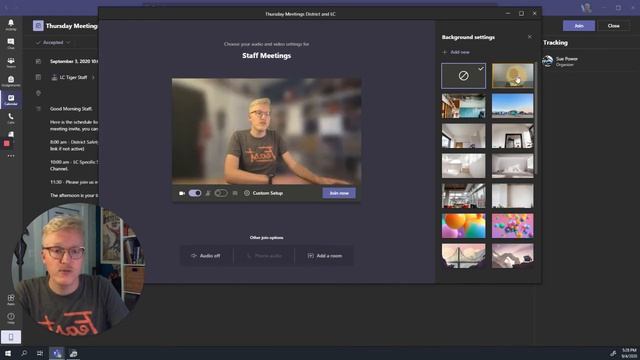 How to add a virtual background, change camera settings in Microsoft Teams смотреть онлайн