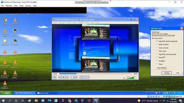 GeloBSOD Scan has BSOD VM (Windows XP) смотреть онлайн