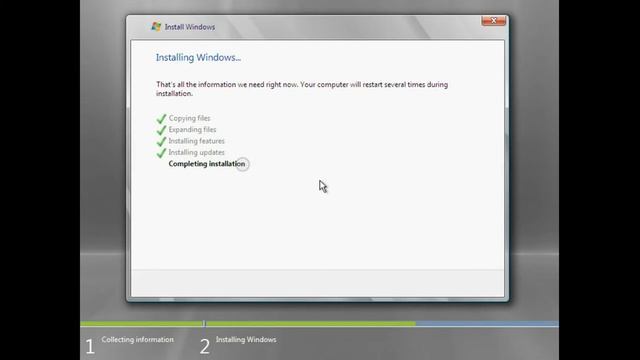 Install Windows Server 2008 R2 using VMware смотреть онлайн