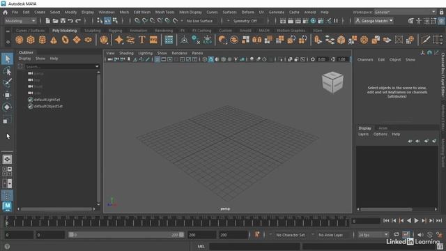 @01 - Overview of the Maya interface смотреть онлайн