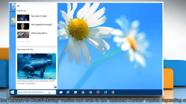 How to search with one single click on Windows® 10 :Tutorial смотреть онлайн