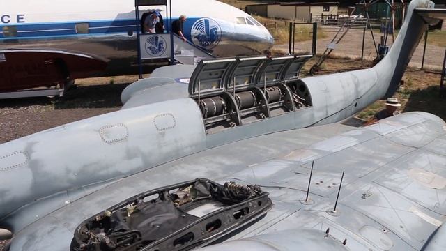 DH 110 Sea Vixen at de Havilland Aircraft Museum Salisbury Hall England 2018 смотреть онлайн