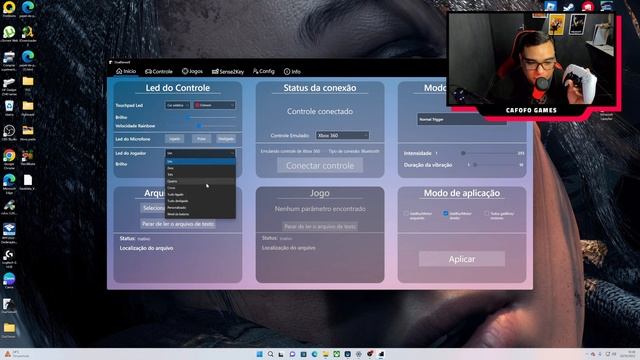 DUALSENSE no PC via BLUETOOTH utilizando GATILHOS ADAPTÁVEIS смотреть онлайн
