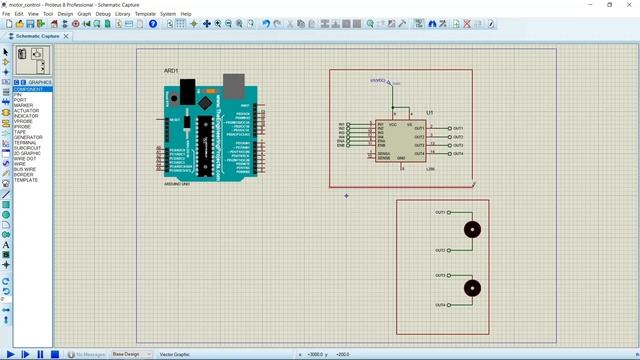 Control DC motor with Arduino UNO and L298N motor driver || Arduino Proteus Series смотреть онлайн