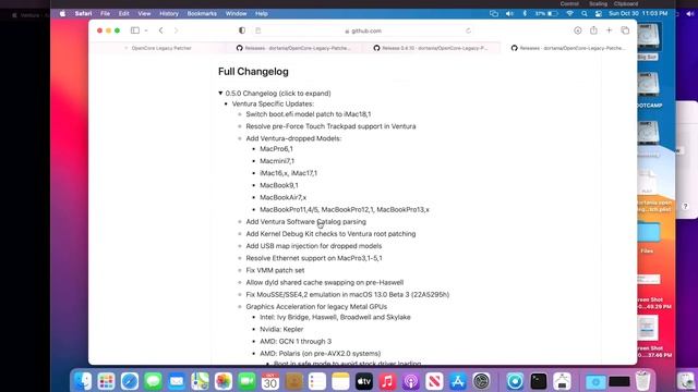 OpenCore Legacy Patcher 0.5.1 Update Ventura Support+ Monterey 12.6.1 & Big Sur 11.7.1 How To Updat