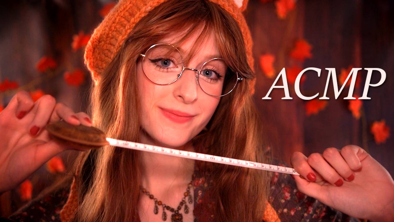 АСМР Снятие мерок для костюма на Хэллоуин в осеннем ателье | Ролевая игра | ASMR taking measurements смотреть онлайн