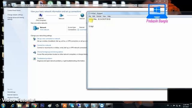 How To Change Your Physical MAC Address in Windows XP/ VISTA/ 7/8.1/10 2017 смотреть онлайн