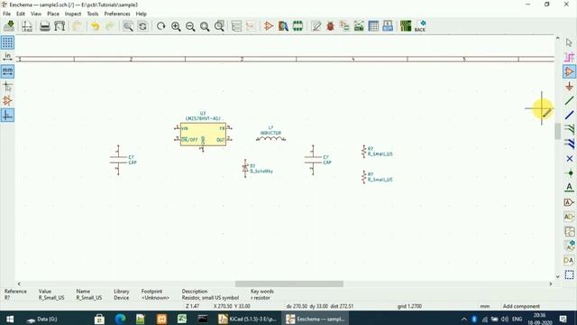 How to create schematic in Kicad смотреть онлайн