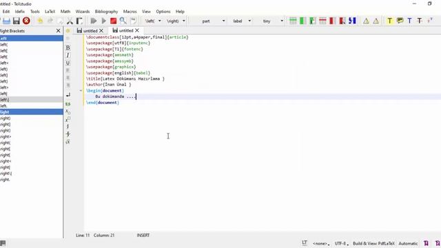 LATEX_1.DERS _MİKTEX VE TEXTSTUDIO YÜKLEME_ смотреть онлайн