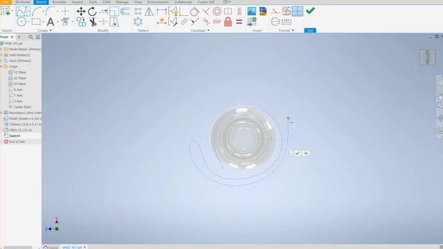 INVENTOR TUTORIAL FOR VASE BY EGE смотреть онлайн