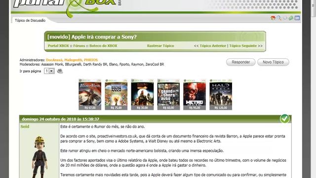 Novos recursos Portalxbox no Internet Explorer 9 / Windows 7 (TechEdBR / DesenvolvedorWindows) смотреть онлайн