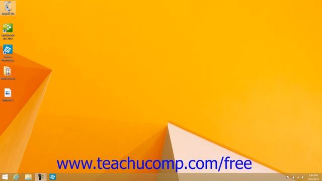 Windows 8.1 Tutorial The Windows Desktop Microsoft Training Lesson 1.5 смотреть онлайн