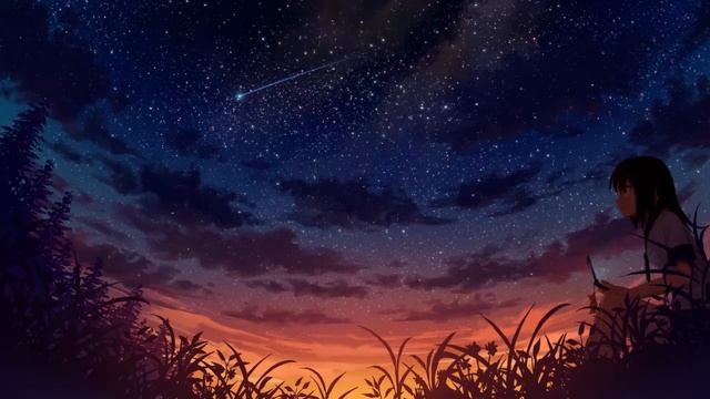 Anime Starry Night Sky Live Wallpaper смотреть онлайн