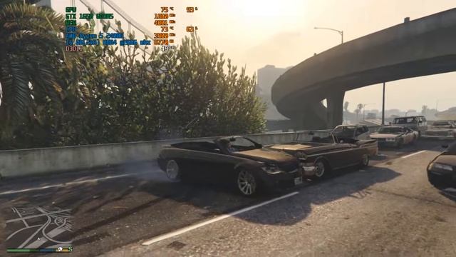 GTA V - 1080p - GTX 1650 GDDR5 OC + Ryzen 5 2400G OC смотреть онлайн