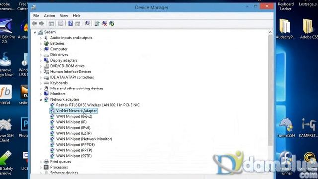 Cara Menghapus Driver VirtNet (Virtual Network Adapter) #gwarnet смотреть онлайн