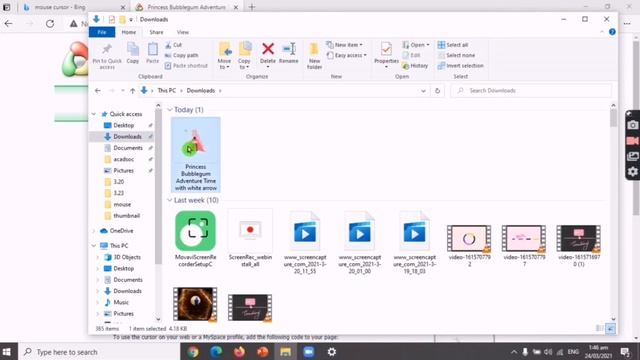 Paano magkaroon ng customized mouse pointer||How to customize your mouse pointer ||SimplyJanVee смотреть онлайн