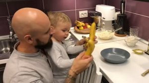 ДЕСЕРТ ДЛЯ РЕБЁНКА БАНАНОВЫЕ  МАФФИНЫ / БАНАНОВЫЙ ДЕСЕРТ / ВЫПЕЧКА С БАНАНОМ / ПРОСТОЙ РЕЦЕПТ КЕКСОВ