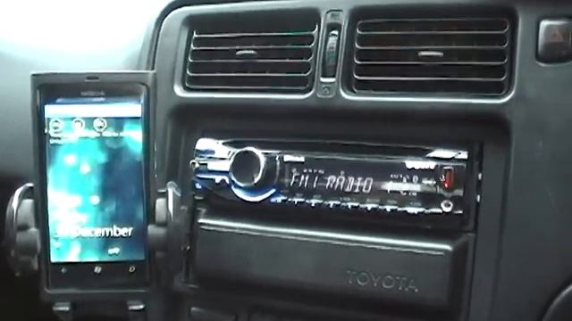 Sony MEX BT3900U connected via bluetooth to Nokia Lumia 800 Windows phone смотреть онлайн