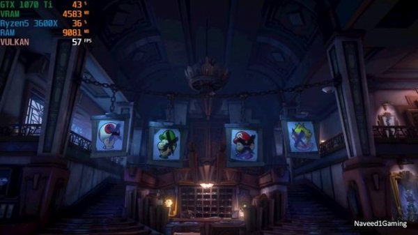 Yuzu Luigi's Mansion 3 60 fps Best Settings Low Fps Fix