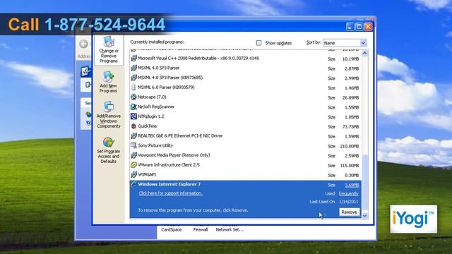 How to uninstall Internet Explorer® 7 from Windows® XP смотреть онлайн