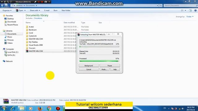 Cara Install Wilcom E1.5 Windows 7 64 bit PART 1 смотреть онлайн