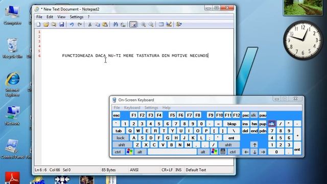 como tener un teclado virtual en 5 secundo para windows vista , xp смотреть онлайн