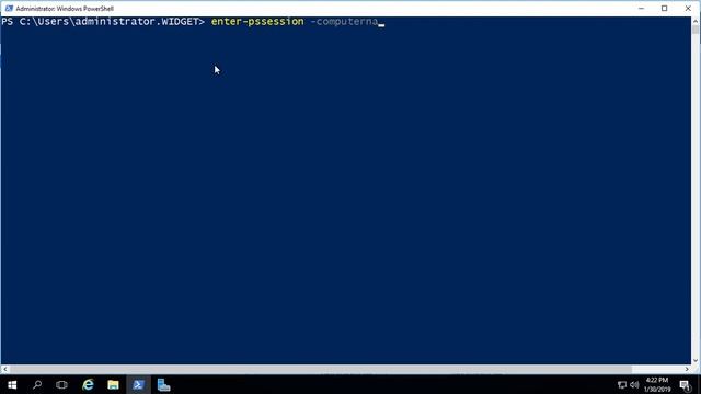 Basic PowerShell Pt6 Remote into another computer using PowerShell remote commands смотреть онлайн