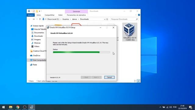 Como instalar o Virtual Box e o Kali Linux no Windows 10! смотреть онлайн