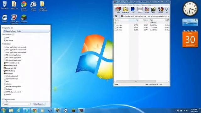 How to install X-ray mod-Minecraft 1.2.4-Windows 7 [EASY] смотреть онлайн
