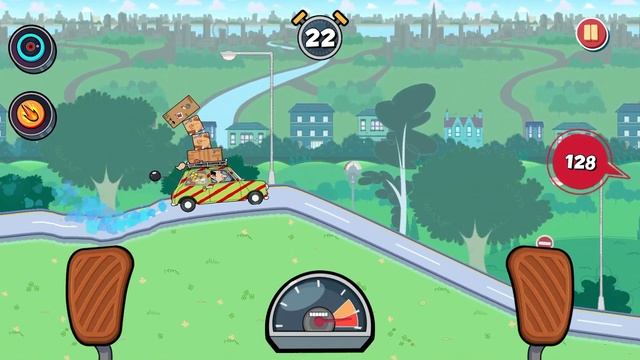 Mr Bean: Special Delivery - Gameplay Walkthrough Part 2 - Paint Car! (iOS, Android) смотреть онлайн