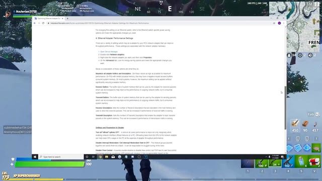 How To Improve Your Ping In Fortnite Chapter 2! - Network Optimization Tips! смотреть онлайн