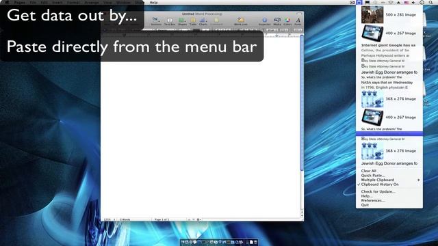 Clipboard management for Mac OS X смотреть онлайн