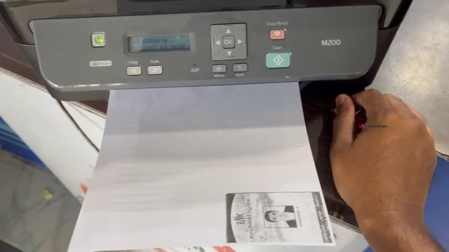 Epson M200 Printer Photocopy / Xerox Of ID Card,Adhar Card,License,PAN Card Both Side Iമലയാളം смотреть онлайн