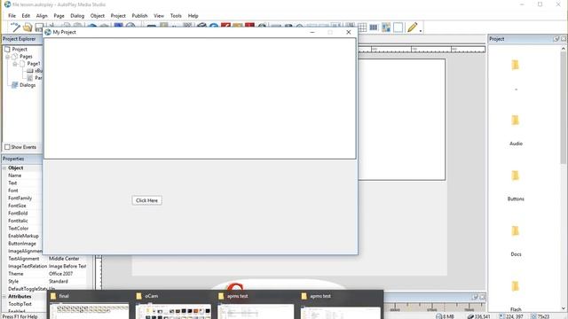 تعلم AutoPlay Media Studio و برمجة تطبيقات الويندوز - 53 - التحكم في الملفات File Object смотреть онлайн